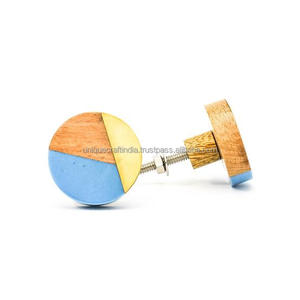 Perillas de madera personalizadas y artesanía y manija de tirador de Acacia para el hogar y el Gabinete Perillas de madera más vendidas - Product Image 4