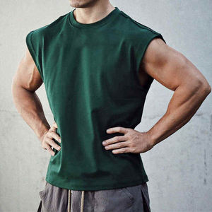 เสื้อกล้ามออกกำลังกายผู้ชายแบบไม่มีแขน รุ่นปี 2026 สำหรับฤดูร้อน เหมาะสำหรับออกกำลังกายในยิม ระบายอากาศได้ดี เสื้อฟิตเนสโชว์กล้ามเนื้อ สวมใส่สบายๆ สำหรับวิ่งออกกำลังกายกลางแจ้ง - Product Image 2