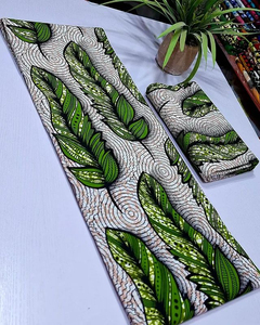 Tissu Sergé de Coton à Motif Imprimé Wax Africain Style Mozambique pour Chemises et Robes d'Enfants - Product Image 6