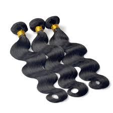 Extensiones de Cabello Humano Virgen Natural Ondulado Negro Natural que Brindan un Aspecto Natural y Elegante en Cada Ocasión. Compre al por Mayor desde India. - Product Image 6