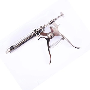 Seringue vétérinaire en acier inoxydable de qualité supérieure, seringue d'injection pour animaux, équipement de vaccination du bétail, équipement de santé animale - Product Image 6