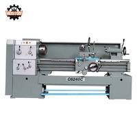 Tour à métaux manuel de haute précision série CC C6240C avec une distance entre centres de 1000 mm pour le traitement des métaux