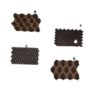 Authentic Modern Indian Wooden Block <b>Hand</b> Carved Decorative <b>Stamp</b> Diwali Vertical Pattern Tabletop Birthday Housewarming - Product Image 3