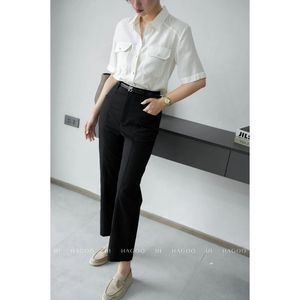 Ensemble de 2 pièces Q762 Premium : Chemise Oxford à manches courtes et pantalon droit – Vente en gros - Product Image 2