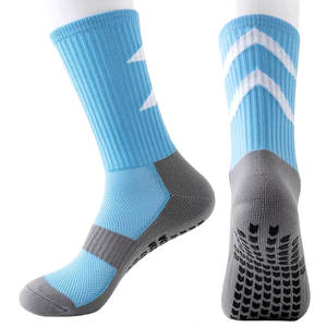 Chaussettes de cricket hautes pour jeunes hommes, anti-humidité, fines, rembourrées, longues, pour sports d'automne, personnalisables, vente en gros - Product Image 3
