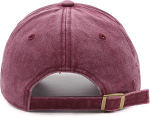 หมวกเบสบอลผ้าฝ้ายแบบเรียบสำหรับผู้ใหญ่ ออกแบบเองได้ สวมใส่สบายๆ - Product Image 4