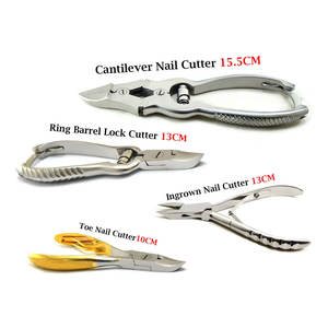 Coupe-ongles professionnels 4 pièces – Kit de manucure et pédicure robuste pour ongles épais et incarnés – Ergonomique et aiguisé - Product Image 1