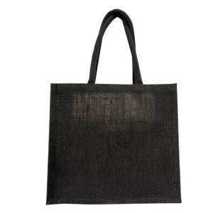 Bolsas de compras de yute teñidas decorativas con bonitos bolsos de compras de diseñador para mujer precio asequible - Product Image 3