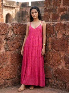 Vestido de Cambray para Mujer, Ligero, de Tela de Algodón Suave, Transpirable, Informal, para Verano, Ropa de Moda Diaria para Mujer, Proveedor de Ropa - Product Image 4