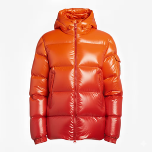 Chaqueta de Invierno Casual para Hombre, Impermeable, con Capucha, Cuello Alto, Ligera, con Cierre, Forro Cálido, para Viajes y Deportes - Product Image 5