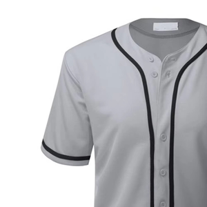 Uniforme de Béisbol Profesional Personalizado, Camiseta de Béisbol con Botones, Ropa de Equipo - Product Image 5