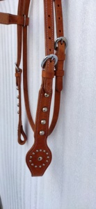 Brida de Cuero de Alta Calidad para Caballo con Riendas, Resistente, Duradera y Cómoda, para Entrenamiento y Exhibición Ecuestre - Product Image 3