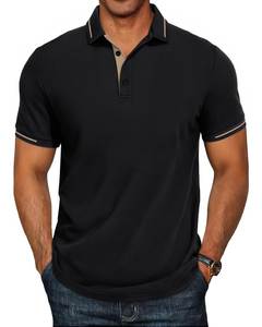 Custom Color Custom Design Plus Size Breathable feature Men's Polo T-<b>Shirt</b> for Gym Fitness Wholesale - Product Image 4