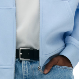 Sweat à capuche zippé personnalisé, coupe décontractée, manches longues, en coton doux, OEM ODM, usine de vêtements en gros - Product Image 6