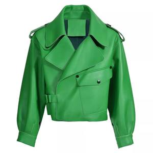 Chaqueta de Cuero para Mujer, Diseño Clásico 2026, Alta Calidad, en Venta, la Mejor Calidad para Damas - Product Image 4