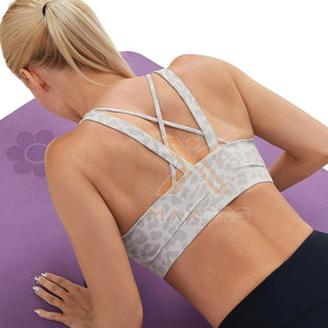 Offre Spéciale – Hauts de Yoga pour Femmes en Matière Durable, Respirants, avec Logo Simple sur le Devant, Soutien Élevé, Service OEM, Prix Bas - Product Image 3