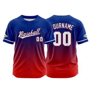 เสื้อเบสบอลแบบกำหนดเองของ Speemo Sports |   หมายเลขชื่อส่วนบุคคลที่กำหนดเอง |   พิมพ์ลายดิจิตอล ระบายอากาศได้ดี แห้งเร็ว ป้องกันรังสียูวี คอวี ไซส์พลัส - Product Image 1