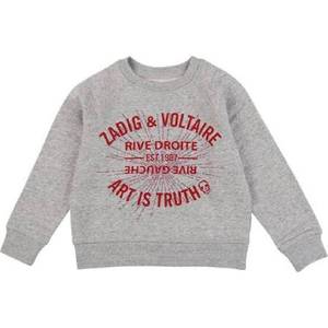 <b>Womens</b> Premium Embroidered <b>Fleece</b> Winter Sweatshirt Oversized Formal Crewneck Long Sleeve Pullover <b>Top</b> with Front Logo - Product Image 3