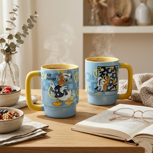 Striped Ceramic <b>Mugs</b> Red Blue <b>Yellow</b> Green Minimalist Design Dishwasher Safe Microwave Safe Home Use - Product Image 2