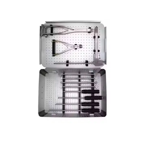 Ensemble complet d'instruments chirurgicaux en acier inoxydable pour la correction de la scoliose et des déformations vertébrales, durable, certifié CE, OEM, marque privée - Product Image 5