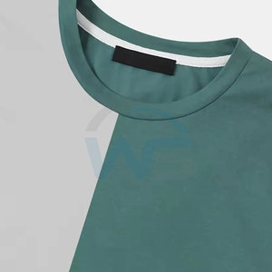 High Quality Casual Men's T-<b>Shirt</b> Knitted Eco-Friendly Breathable Customized Colors Blank Light Weight 100% Cotton for Adults - Product Image 3