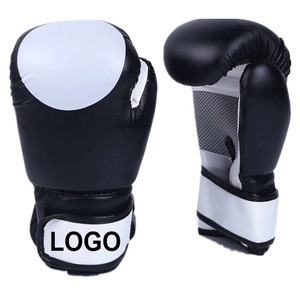 Guantes de Boxeo con Logotipo Personalizado, Fabricante OEM, Venta al Por Mayor, Guantes de Combate de Cuero Genuino - Product Image 1
