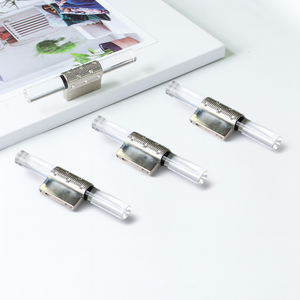 Tirador de Barra Moderno de Lujo en Aleación de Zinc y Acrílico, Estilo T-Bar Contemporáneo para Cajones de Gabinetes, Cómodas, Dormitorios, Cocinas, Comedores y Baños - Product Image 2