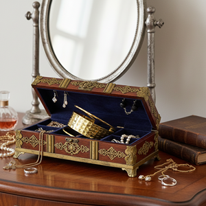 Bracelet manchette en laiton texturé fait main - Jonc ouvert large en fil martelé doré - Bijou ajustable style bohème pour femme - Product Image 6