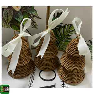 Rattan <b>Christmas</b> <b>Tree</b> Natural Woven Craft for Festive Home Decoration <b>Table</b> Centerpieces and Retail Displays Vietnam - Product Image 3