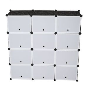 Scarpiera Espandibile Nera a 8 Livelli, Mobile Contenitore Portatile per 48 Paia di Scarpe, Stile Rustico, Include Spazio per Tacchi - Product Image 6