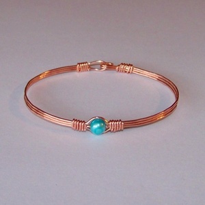 Artisan Solid <b>Copper</b> <b>Bracelet</b> With Polished Finish Adjustable Open Cuff Stylish Handmade Jewelry For Everyone - Product Image 5