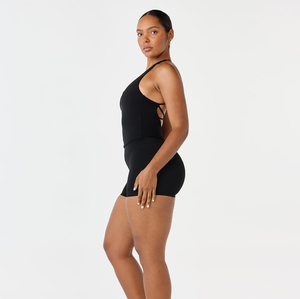 Shorts d'été personnalisés pour femmes, taille haute, élastiques, décontractés, pour le fitness et la course à pied - Product Image 4