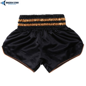 Premium Satin Boxing Shorts for Men Elastic Waist Fight Shorts Custom Design Bulk Manufacturer - Product Image 4
