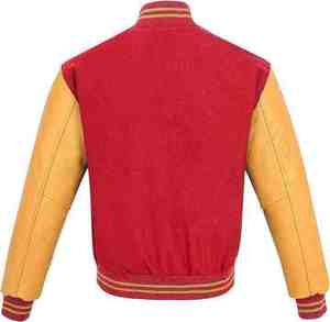 Premium Quality Winter Breathable <b>Leather</b> Sleeves Letterman <b>Jackets</b> <b>Long</b> Sleeves Baseball <b>Jackets</b> with unique style and colors - Product Image 4