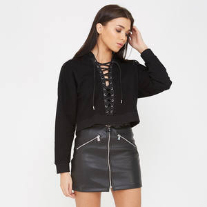 เสื้อฮู้ดพิมพ์ลายแบบซับลิเมชั่นคุณภาพดีที่สุด น้ำหนัก 240 กรัม สำหรับผู้หญิง ดีไซน์ครอปสุดยูนีค ทันสมัย ระบายอากาศได้ดี - Product Image 1