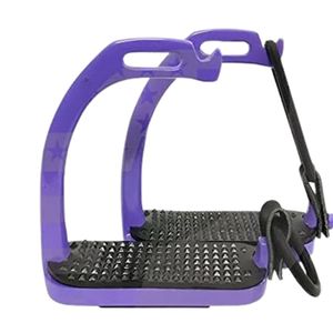 Staffe flessibili di alta qualità per il miglior materiale in acciaio inossidabile per cavalli leggero staffa a cavallo stabile piattaforma per piedi - Product Image 4