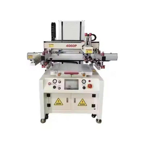 Impresora de pantalla plana automática, sistema debajo de la escobilla de goma, para embalaje de etiquetas, material plano para múltiples tipos de superficies de, 1 unidad - Product Image 1