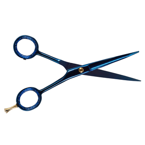 Ciseaux de coiffure professionnels de qualité supérieure de 6 pouces, ciseaux de barbier élégants pour salon de coiffure avec ciseaux à doigts réglables - Product Image 5