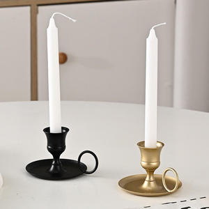 Home Accessories Candlelight Romantic Dinner <b>Candle</b> <b>Holder</b> European Iron Table <b>Candle</b> <b>Holder</b> Ornaments <b>Candle</b> Cup - Product Image 3