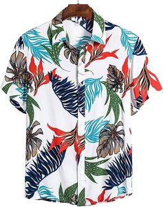 Nouvelle Collection Été – Chemises Hawaïennes Décontractées pour Hommes, 100% Polyester, Infroissables, Respirantes, à Boutons, Imprimées, Manches Courtes, Idéales pour la Plage et les Vacances (ODM) - Product Image 5