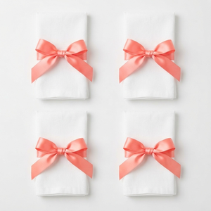 Cinta de Satén Rosa Coral de 12 mm de una Sola Cara para Kits de Bienvenida de Spa, Bolsas para Invitados de Boda, Directo de Fábrica, Paquete de 10 Rollos x 8 Metros - Product Image 2