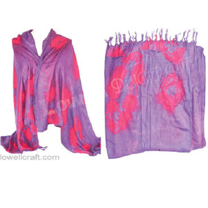 Pañuelo Casual de Primavera con Estampado Floral de Algodón y Viscosa para Mujer, Suave, Liso, Ligero, Transpirable, Elegante, para Uso Diario - Product Image 2