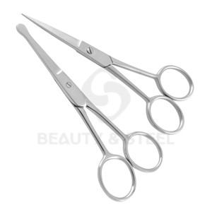 Ensemble de ciseaux à ongles de qualité supérieure avec des extrémités arrondies et un alignement professionnel pour une manucure délicate et précise - Product Image 2