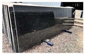 Wholesale South Galaxy Black Granite Natural <b>Stone</b> Slabs Custom Size Available for Countertops Staircases Wall Cladding - Product Image 4