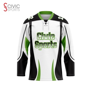 Camisetas de hockey sobre hielo personalizadas, impresión por sublimación, 100% poliéster, diseña tu logotipo, nombre/número personalizado de alta calidad - Product Image 3