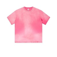 T-shirt Unisexe Oversize Vintage Délavé à l'Acide Effet Usé, Impression Personnalisée, Design d'Usine en Gros, T-shirt Unisexe Lourd et Délavé au Soleil