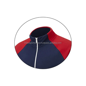 2024 suministro directo de fábrica al por mayor OEM logotipo personalizado hombres chándales/Venta caliente último Casual contraste Color hombres chándales - Product Image 4