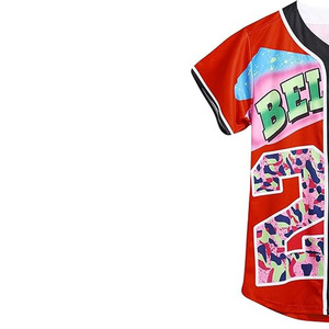 Maillot de baseball élégant, tendance, haute performance, sublimation intégrale, séchage rapide, fabrication OEM, vente en gros - Product Image 2