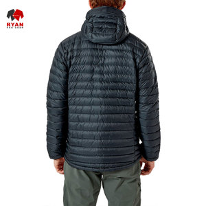 เสื้อแจ็คเก็ตพัฟเฟอร์แบบกำหนดเองสำหรับผู้ชาย ยี่ห้อ Ryan Pro Gear ผลิตจากผ้าระบายอากาศได้ดี พร้อมโลโก้แบบกำหนดเอง ดีไซน์ ODM - Product Image 4