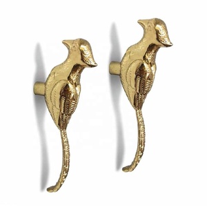 Poignées de tiroir décoratives en aluminium doré en forme d'escargot, très vendues, pour armoires de cuisine, chambres et commodes - Product Image 4